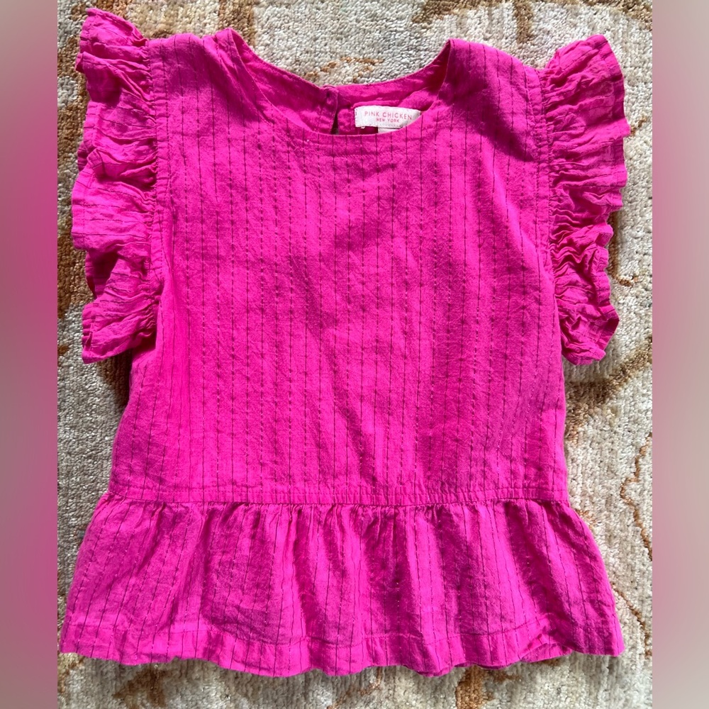 Pink Chicken pink blouse